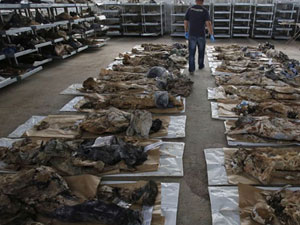 Toplu mezarda 360 ceset...