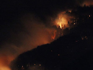 150 hektar kül oldu...