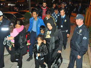 22 kaçak yakalandı...