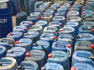 9 bin litre kaçak mazot...