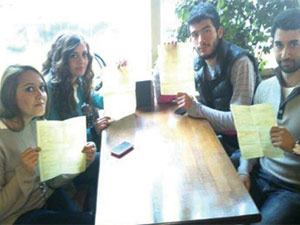 Kızlı erkekli eve ilk ceza kesildi!