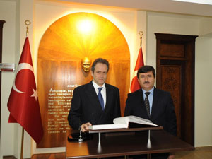 Yunan Büyükelçi Loukakis Trabzon'da