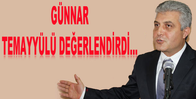 Günnar temayülü değerlendirdi