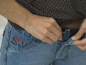 Selülit önleyen kot üretildi