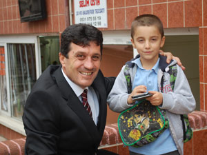 Esnaftan Mehmet Çelik'e teşekkür