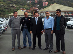 Ortahisar adayı Çelik esnafı dinledi