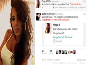 Fuar kızı Özge Bektaş,Demet Akalın'ı çıldırttı