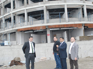 Trabzon'da diş hastanesine inceleme