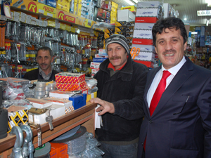 Çelik ziyaretlerini sürdürüyor