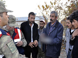 Gökten düştü köylüler panikledi!