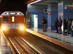 Ankara metrosunda mucize kurtuluş