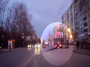 Trafikte inanılmaz olay!