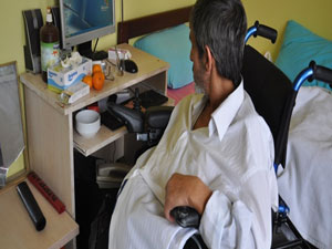 26 yıldır hastanede yaşıyor