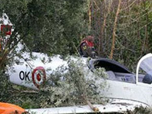 Türk uçağı Bulgaristan'da düştü!