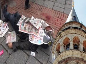 Galata Kulesi'nden atladı!...