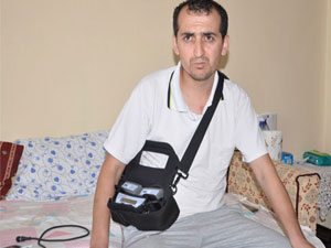 Kalbini çantasında taşıyan adam öldü