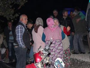 Köpekten kaçtı motosikletliyi ezdi