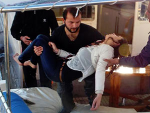 Denize atlayıp ölmek istedi