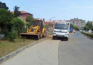 Valilik arkası Otopark oluyor