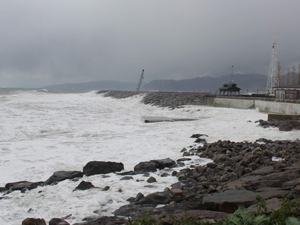 Rize'de şiddetli fırtına