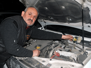 Gümüşhane'de antifriz mesaisi