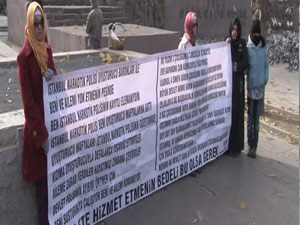 Kızılay Meydanı'nda bir ilginç eylem