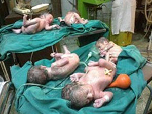 Savaşa doğan talihsiz beşizler