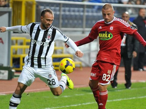 Beşiktaş Sivasspor ile yanişemedi