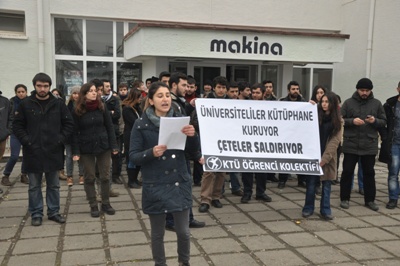 KTÜ'de arbede sonrası açıklama