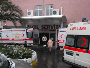 Kar poliklinikleride etkiledi