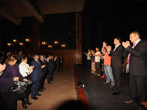 Sanata ve sanatçıya destek her zaman sürecek...