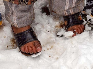 Bugün 9 çocuk daha donarak öldü!