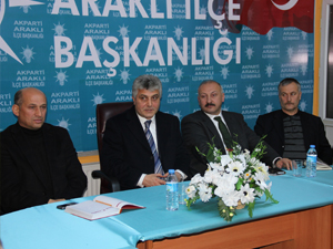 İl Başkanı Günnar, Araklı’da