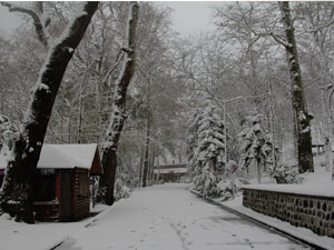 Giresun Kalesi'nde kış hüznü