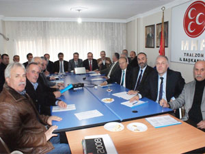 MHP'de istişare toplantısı
