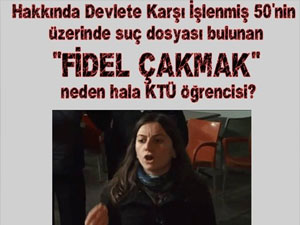 KTÜ'de neler oluyor?  Fişleme...