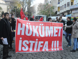 Trabzon'da hükümeti istifaya çağırdılar
