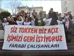 KTÜ'de işten çıkarılan işçiye iyi haber