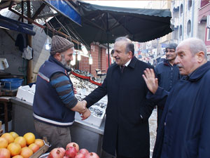 Abanoz: Esnafın sorunlarını çözeceğiz