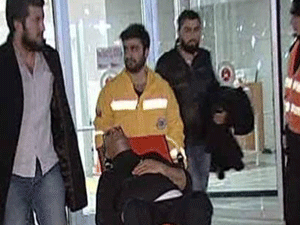 Sorguyu beklerken kalp spazmı geçirdi