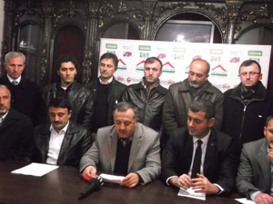 Trabzon'dan Başbakan'a ''Dik Dur" mesajı