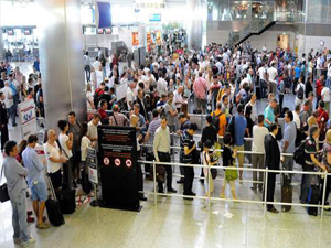 Havalimanında tek güvenlik dönemi