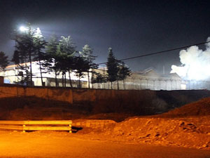 Cezaevinde yangın! 9 memur...