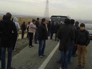 1461 Trabzon maçının ardından yangın