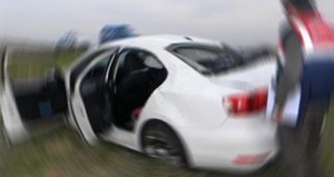 Edirne'de otomobil takla attı: 4 yaralı