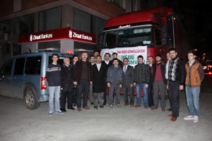 İHH'den Suriye'ye iki tır giyecek yardımı