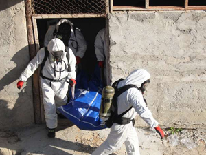 Kimyasal madde değil ceset taşıdılar