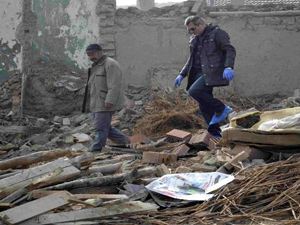 Yıkım yapılan yerde bebek cesedi bulundu