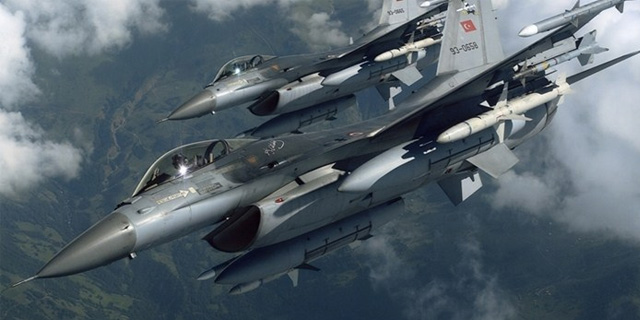 Türk Uçağına, Suriye'den Füze Tacizi