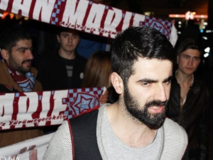 TS taraftarından Kocaeli'nde protesto!